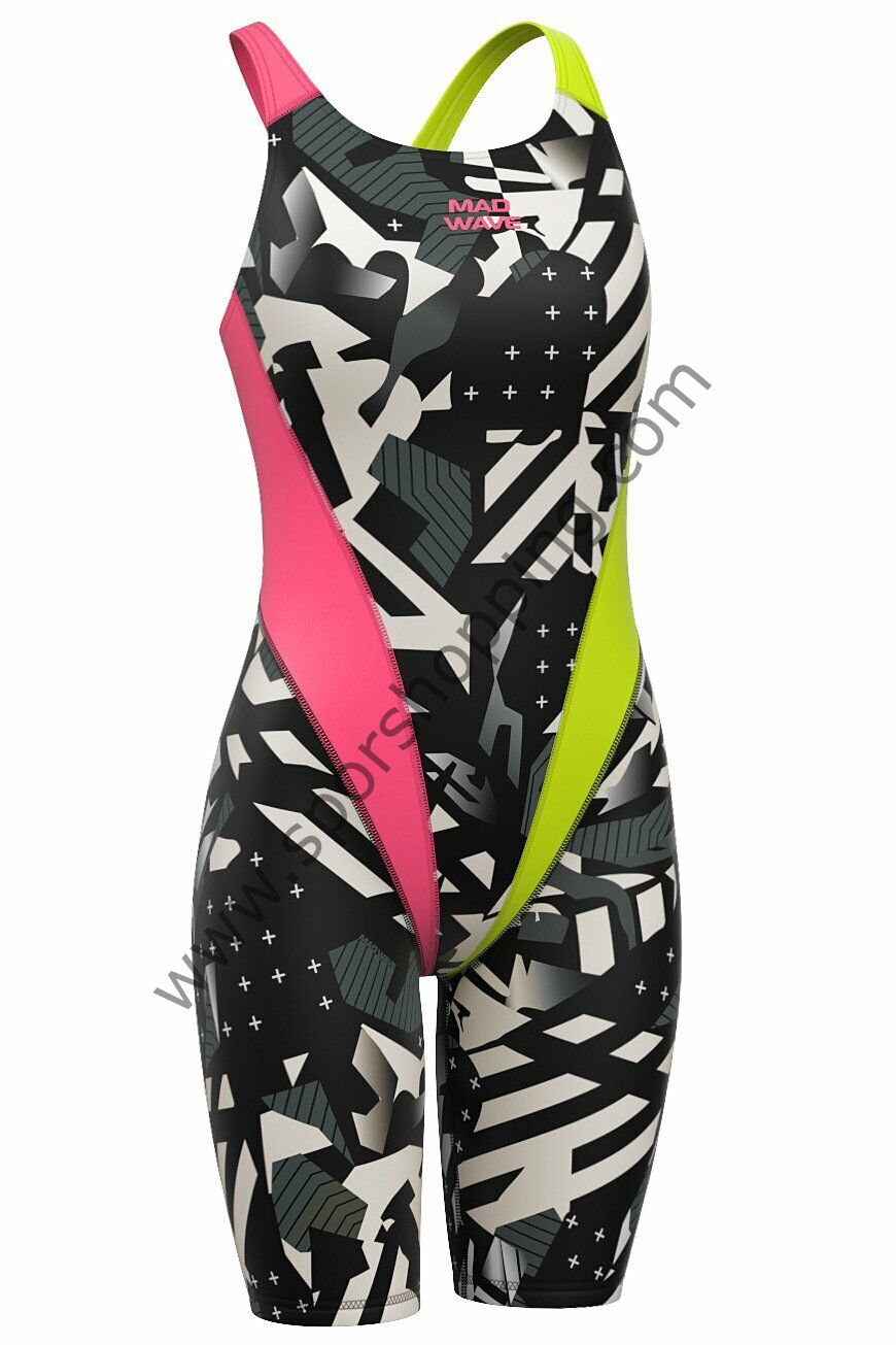 Mad Wave Kız Çocuk Mayosu antichlor Kneeskin