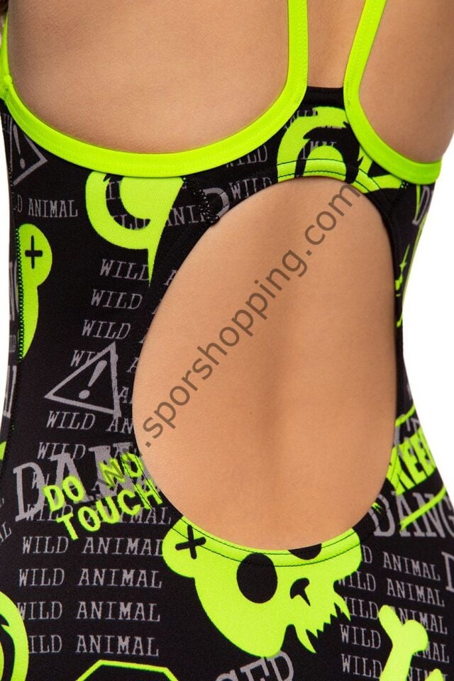 Mad Wave Kız Çocuk Mayo antichlor Nera Junior PBT