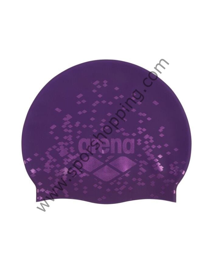 Arena Shine Plum Violet Unisex Silikon Yüzme Bonesi 009386200