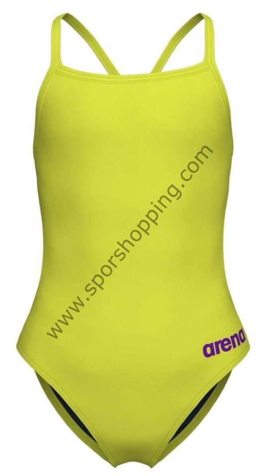 ARENA SOLID KIZ ÇOCUK YÜZÜCÜ MAYOSU 004765650