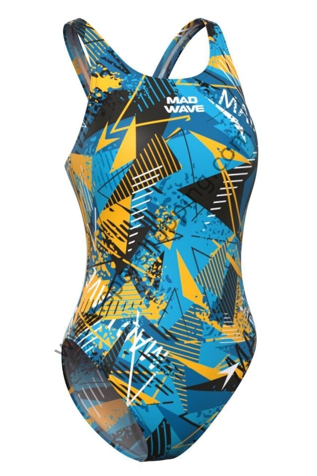 Mad Wave Kadın Mayosu Wave H2, Yeşil