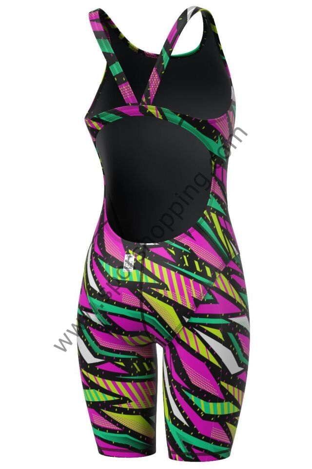 Mad Wave Kadın Yarış Mayosu – Open Back Bodyshell S9 | FINA Onaylı, Renkli Performans Serisi