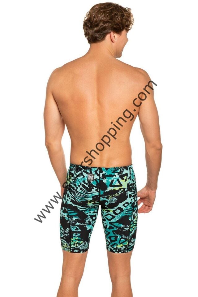 Mad Wave MW Revolt Men Jammer A1 Blue Erkek ve Erkek çocuk Yarış Mayosu