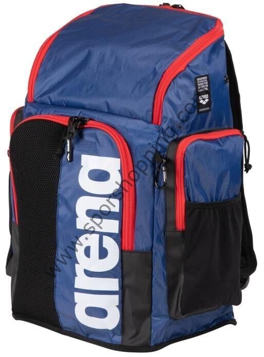 Arena Spiky III Backpack 45L Yüzücü Sırt Çantası – Mavi/Kırmızı  005569108