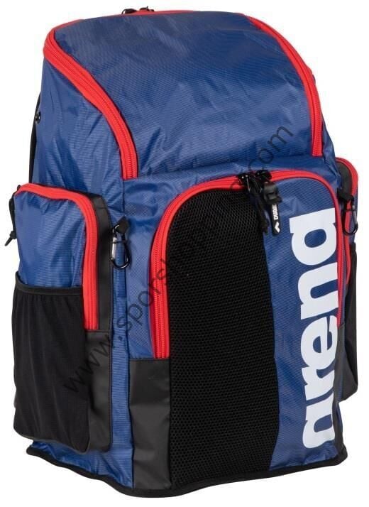 Arena Spiky III Backpack 45L Yüzücü Sırt Çantası – Mavi/Kırmızı  005569108