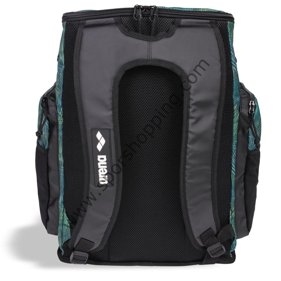 Arena Spiky III Backpack 45L Yüzücü Sırt Çantası – Yeşil Yaprak Desenli Özel Seri 006272134