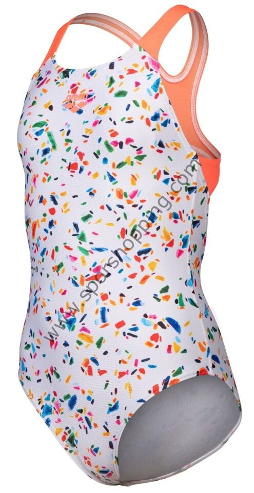 ARENA CONFETTI KIZ ÇOCUK YÜZÜCÜ MAYOSU 009089750