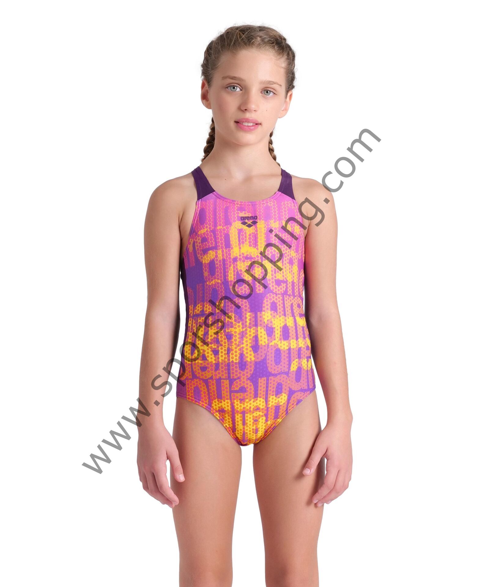 ARENA MULTI COLOURS KIZ ÇOCUK YÜZÜCÜ MAYOSU 009007909