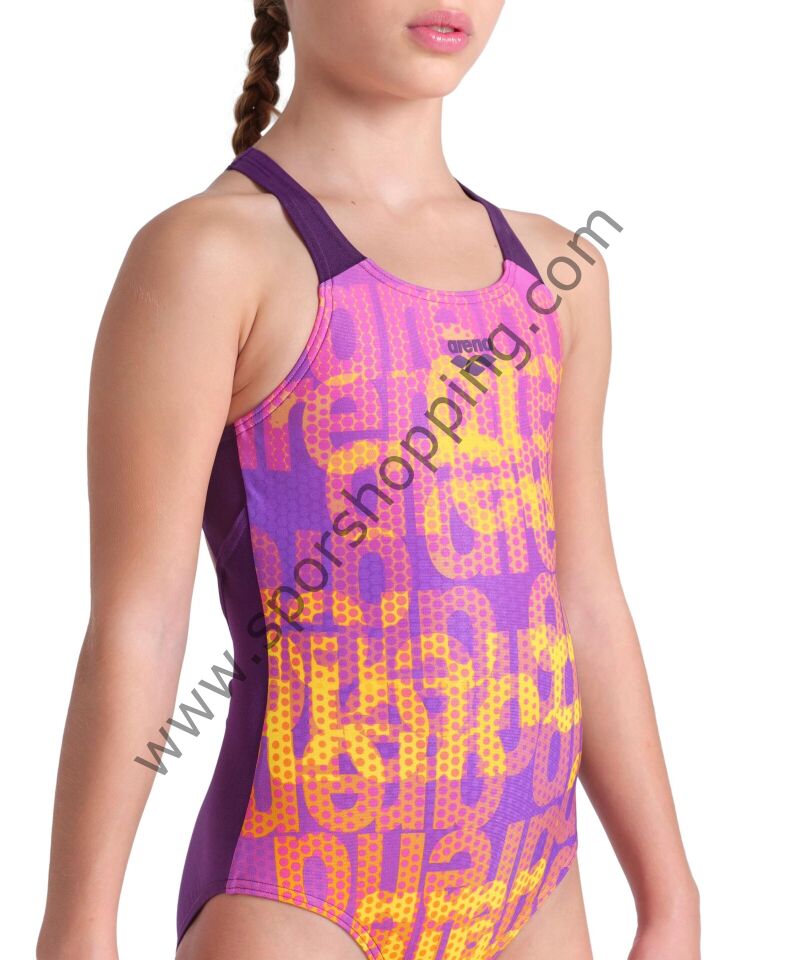 ARENA MULTI COLOURS KIZ ÇOCUK YÜZÜCÜ MAYOSU 009007909