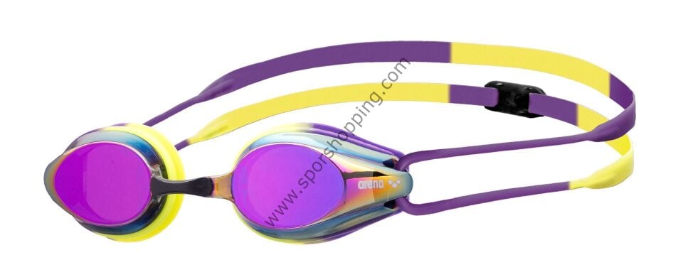 Arena Tracks Mirror Yüzücü Gözlüğü – Mor / Sarı 92370110