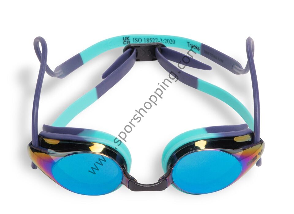 Arena Tracks Mirror Yüzücü Gözlüğü – Mor / Turkuaz 92370112