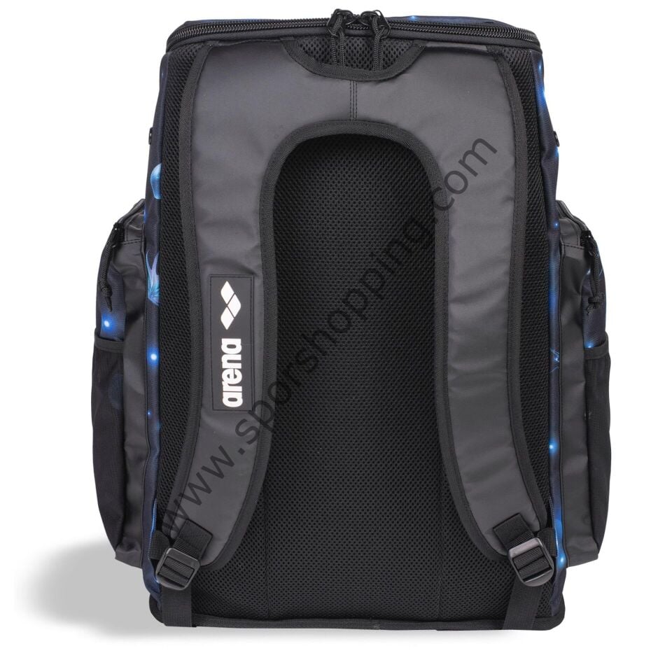 Arena Spiky III Backpack 45L Yüzücü Sırt Çantası Mavi (Blue Octopus Deseni)