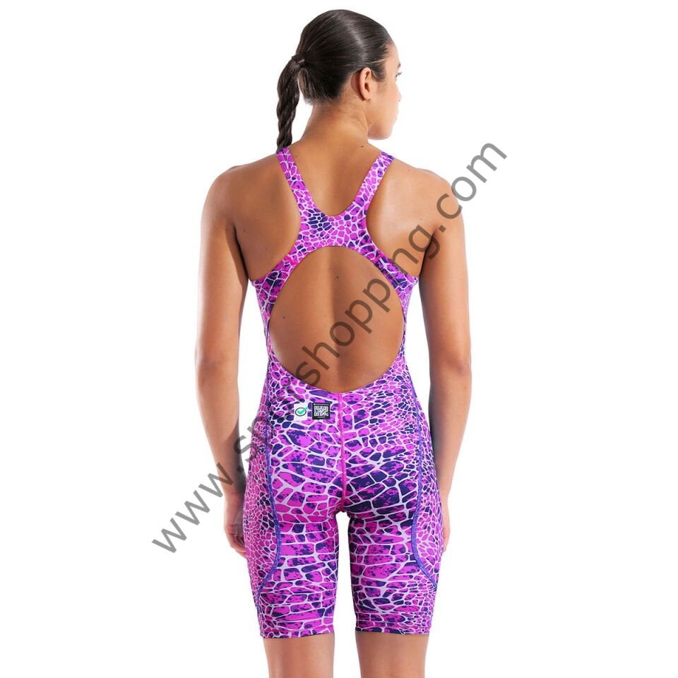 Arena Powerskin ST Next Limited Edition Kadın Yarış Mayosu – Mor Desenli 006349206
