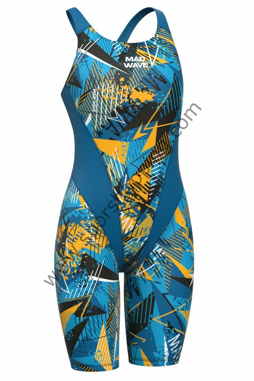 Mad Wave FINA Onaylı Kız Çocuk Mayosu Kneeskin