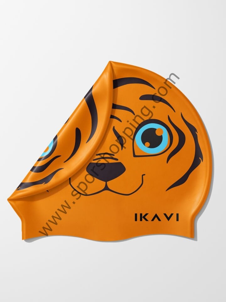 Panter desen baskılı bone