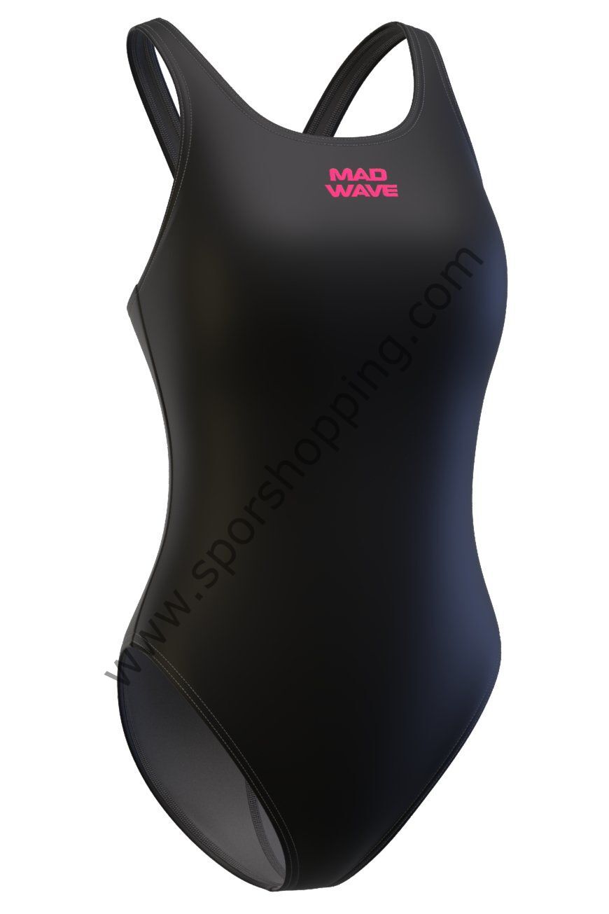 Mad Wave Kadın Mayo bodyshaping Wave plus, Siyah