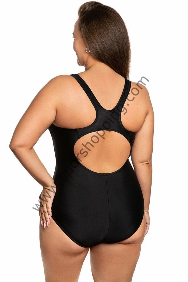 Mad Wave Kadın Mayo bodyshaping Wave plus, Siyah