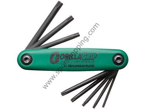 BONDHUS WRENCH ALLEN SET GORILLA TORX T6 T25