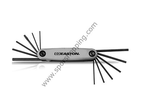 EASTON ALLEN WRENCH SET PRO FOLD UP STD METRIC