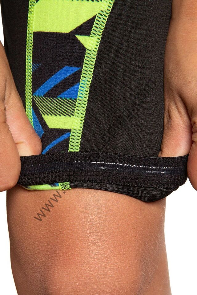 Mad Wave Erkek Jammer Mayo – Spurt PBT H6 Siyah | Antrenmanlara Özel Klor Dayanıklı Performans Mayosu