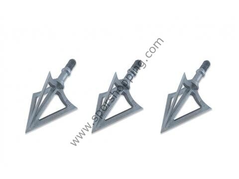 MAXIMAL FIXED BLADE BROADHEADS SOLIDRAZOR 100 GR SCREW-IN 3/PK