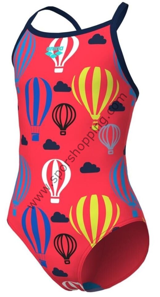 Arena Balloons Kız Çocuk Yüzücü Mayosu – Gökyüzüyle Yarışan Renkler! 007919905