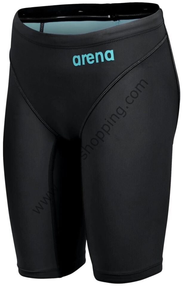 Arena B Powerskin Impulse Erkek Çocuk Yarış Mayosu – Siyah / Turkuaz Logo 008609100