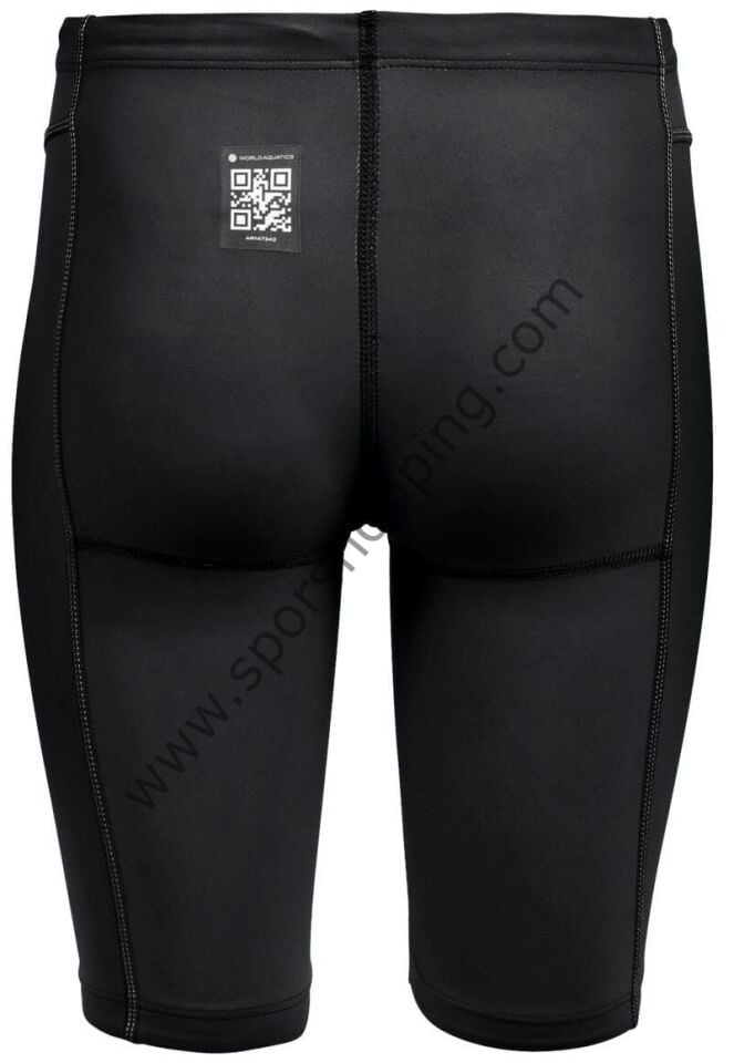 Arena B Powerskin Impulse Erkek Çocuk Yarış Mayosu – Siyah / Turkuaz Logo 008609100