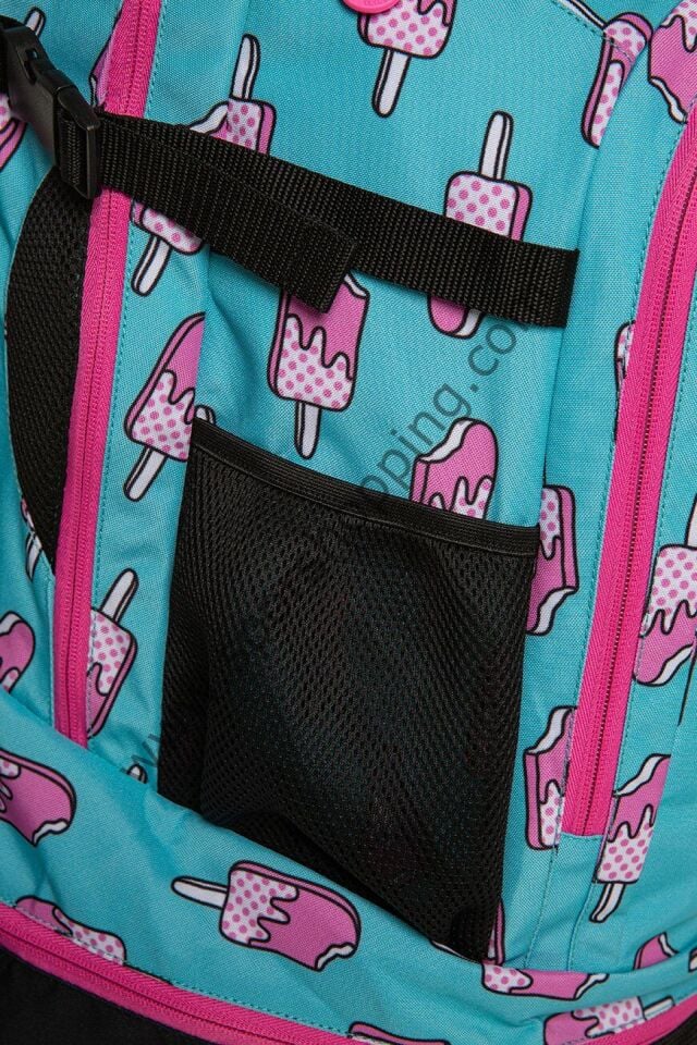 Mad Wave Lane 45L Sırt Çantası - Ice Cream Desenli, Sporcular İçin Profesyonel Çanta