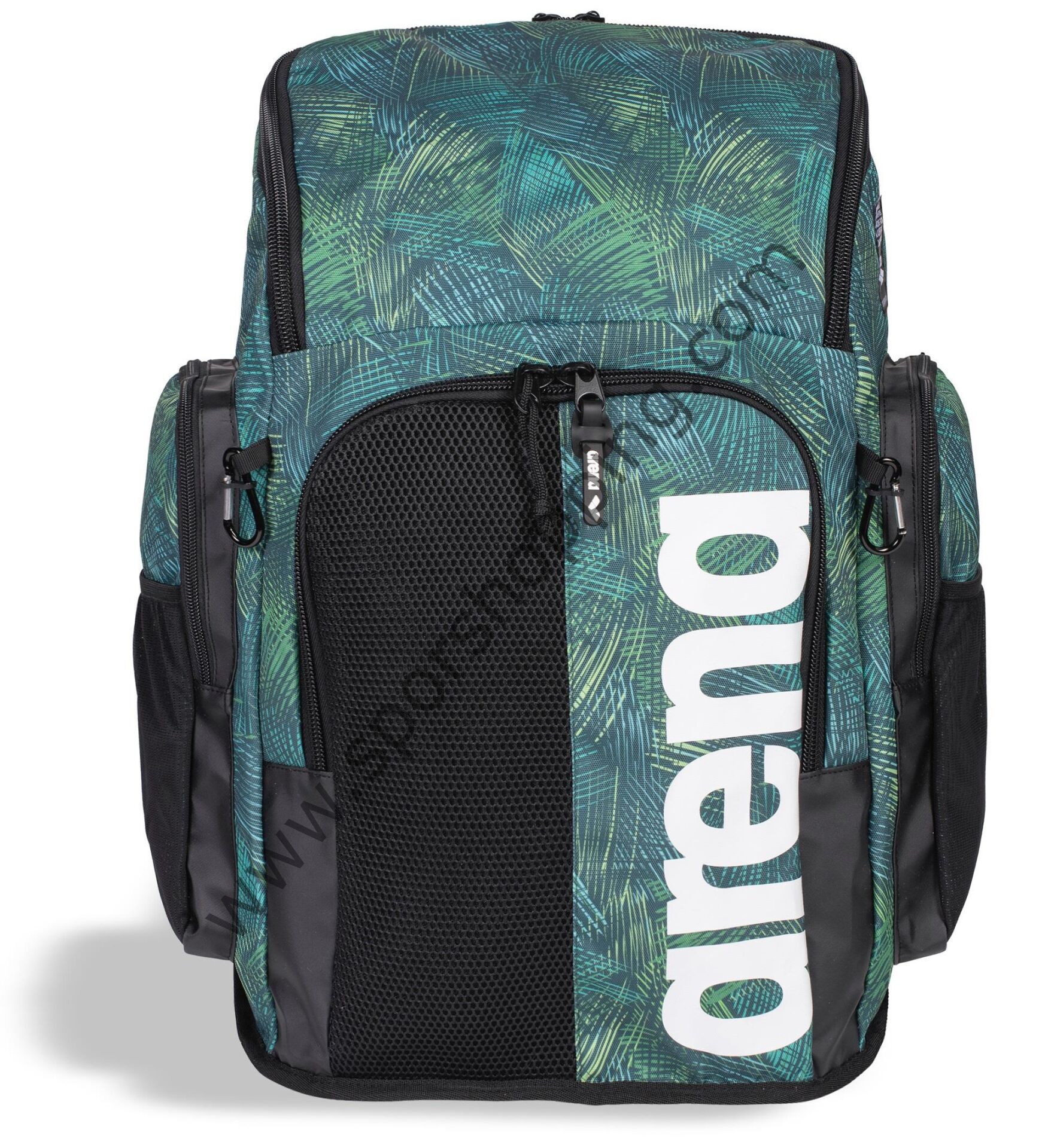 Arena Spiky III Backpack 45L Yüzücü Sırt Çantası – Yeşil Yaprak Desenli Özel Seri 006272134