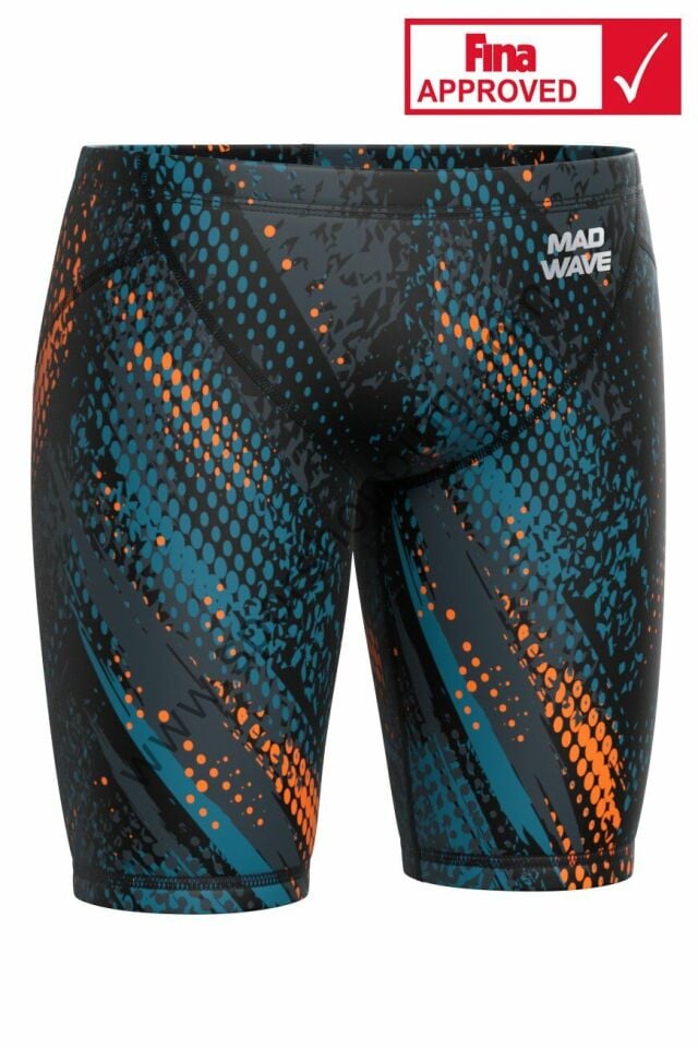 Mad Wave Revolution S6 Erkek Yarış Jammer Mayosu – FINA Onaylı | Maksimum Performans ve Stil