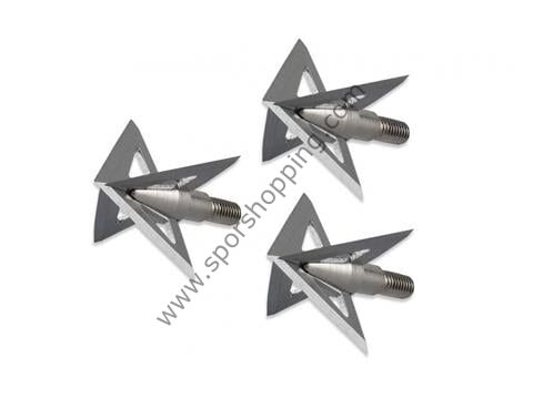 Maximal Fixed Blade Broadheads Nox-Cut / 4-Blade Screw-In 3/Pk