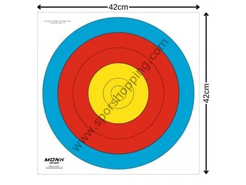 Monk Hedef Kağıdı  80 Cm 5 Halka