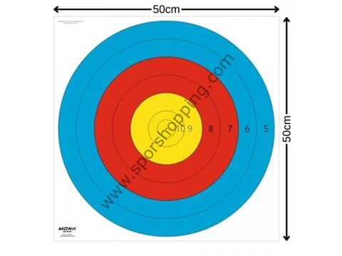 Monk Hedef Kağıdı 80 Cm 6 Halka